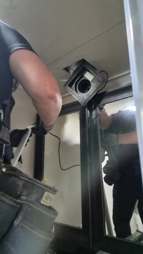 울산 북구 매곡동 월드메르디앙 화장실 환풍기 탄내 원인과 환풍기 교체 후기 작업 전 현장 상태