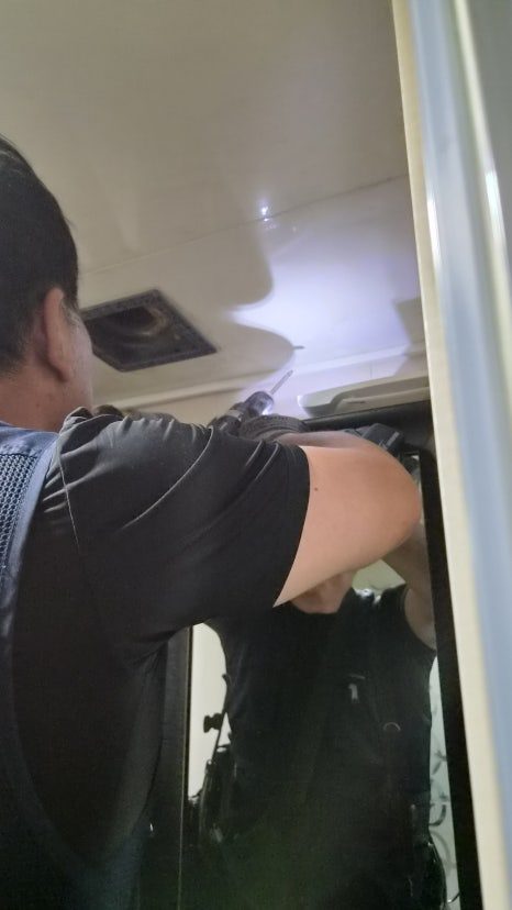 울산 북구 매곡동 월드메르디앙 화장실 환풍기 탄내 원인과 환풍기 교체 후기 시공 과정 5