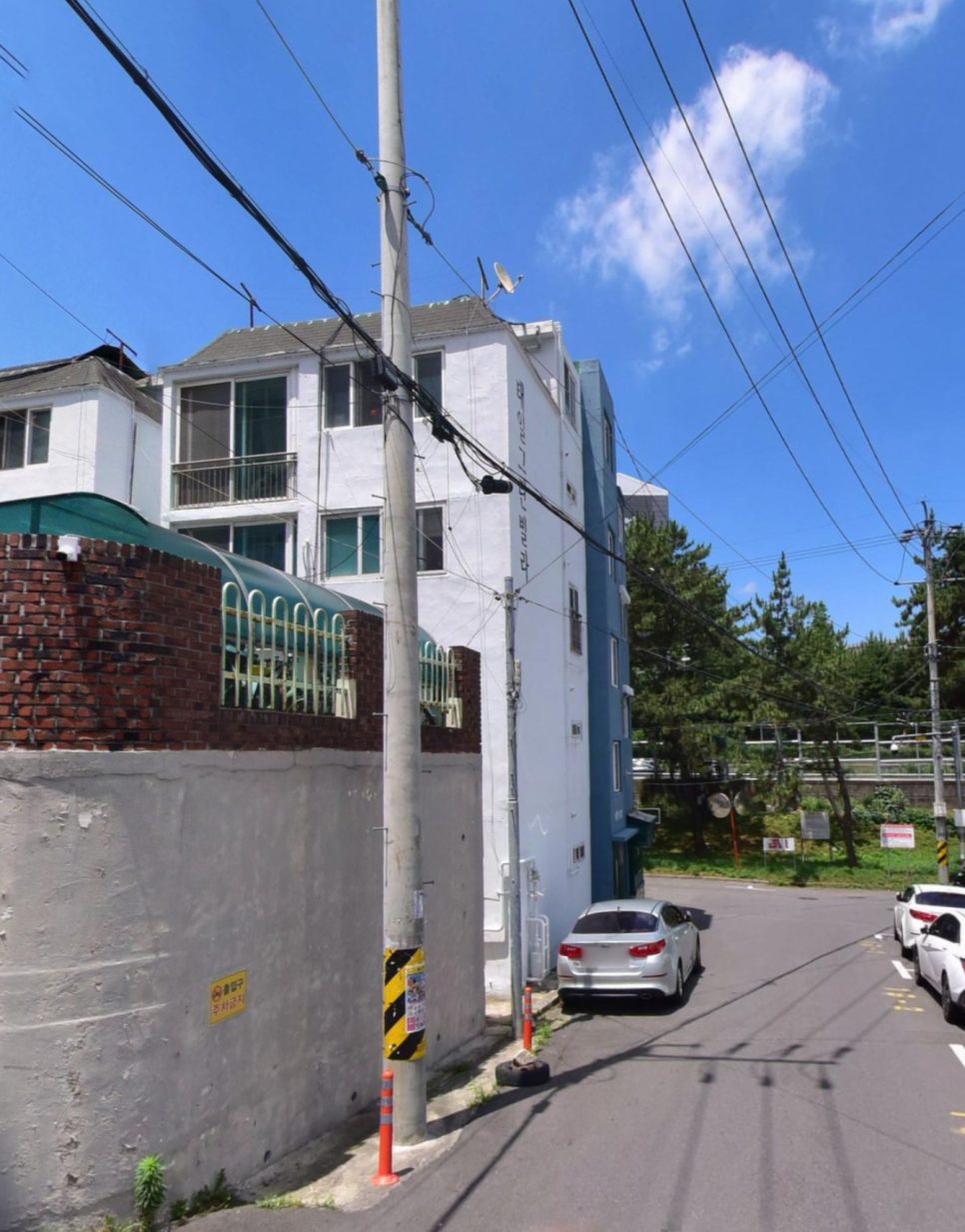 울산 중구 서동 태일그린빌라 베란다 빨래건조대 줄교체 비용 절약 수리 사례 시공 완료 후 모습